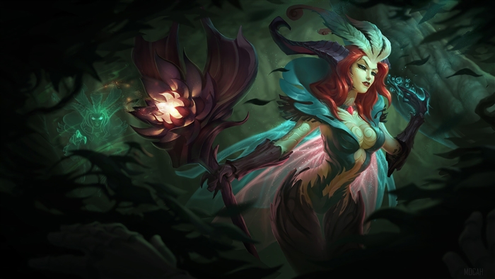 Elderwood LeBlanc from League of Legends 4K