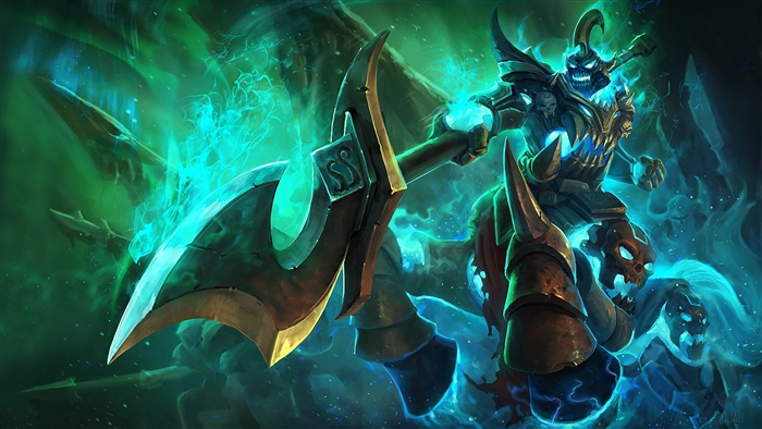 Hecarim from League of Legends 4K Splash Art