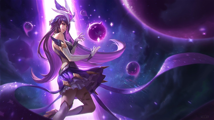 Star Guardian Syndra from League of Legends 4K