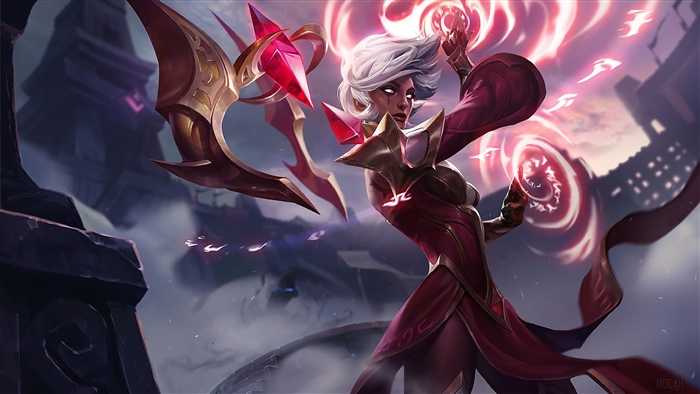 Conqueror Karma from League of Legends 4K