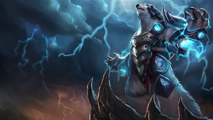 Volibear from League of Legends 4K