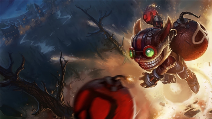 Ziggs from League of Legends 4K