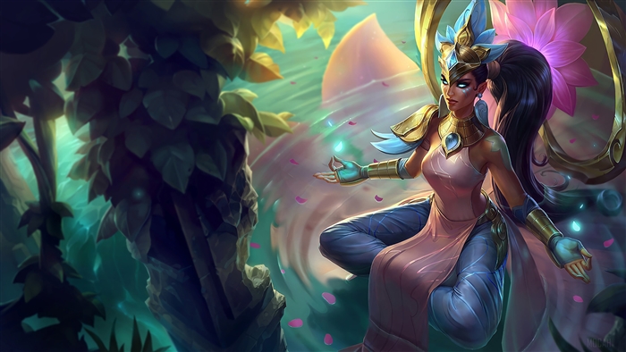 Order of The Lotus Karma from League of Legends 4K