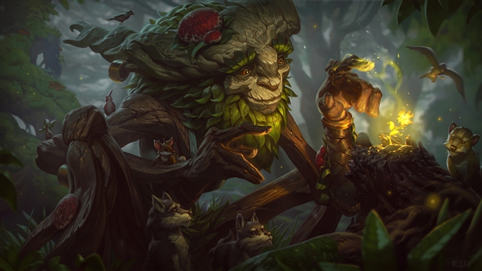 Ivern from League of Legends 4K