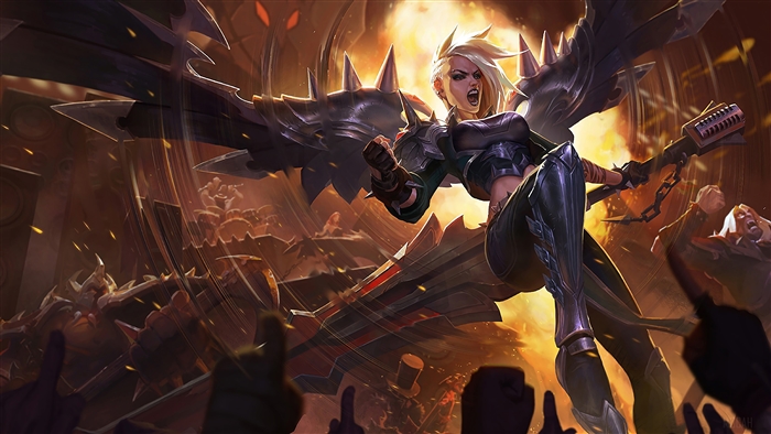Pentakill Kayle from League of Legends 4K