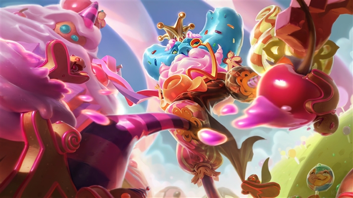 Candy King Ivern from League of Legends 4K