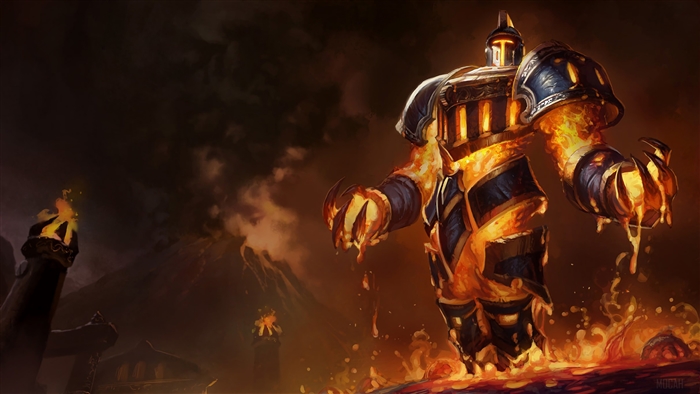 Scorched Earth Xerath from League of Legends 4K