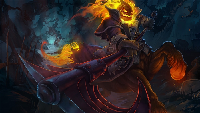 Headless Hecarim from League of Legends 4K