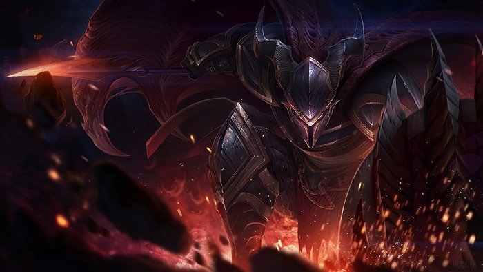 Dragonslayer Pantheon from League of Legends 4K