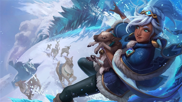 Freljord Taliyah from League of Legends 4K
