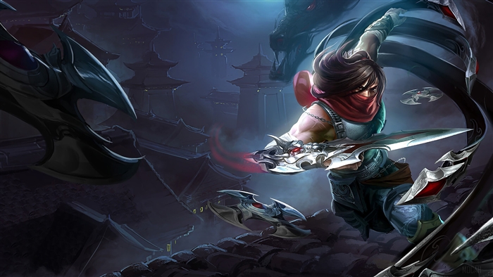 Dragonblade Talon from League of Legends 4K