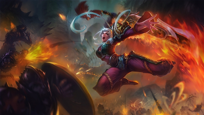 Dragonblade Riven from League of Legends 4K