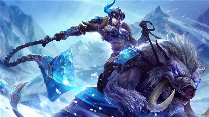 Sejuani from League of Legends 4K
