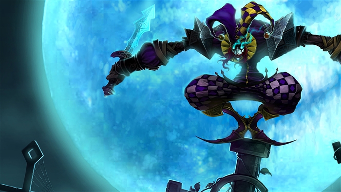 Royal Shaco from League of Legends 4K