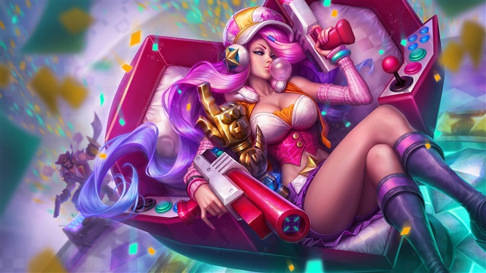 Arcade Miss Fortune from League of Legends 4K