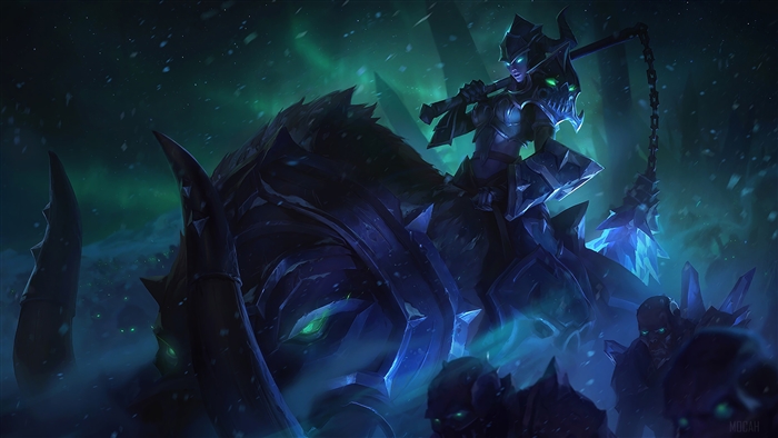Darkrider Sejuani from League of Legends 4K