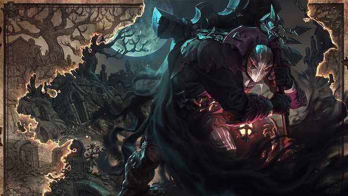 Undertaker Yorick from League of Legends 4K