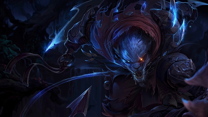 Night Hunter Rengar from League of Legends 4K