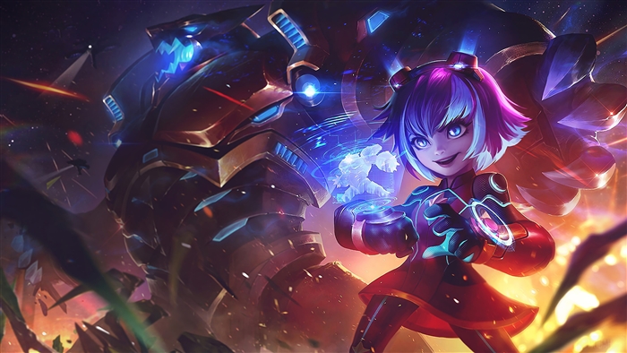 Super Galaxy Annie from League of Legends 4K