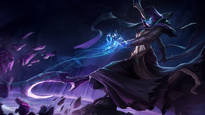 Reaper Soraka from League of Legends 4K
