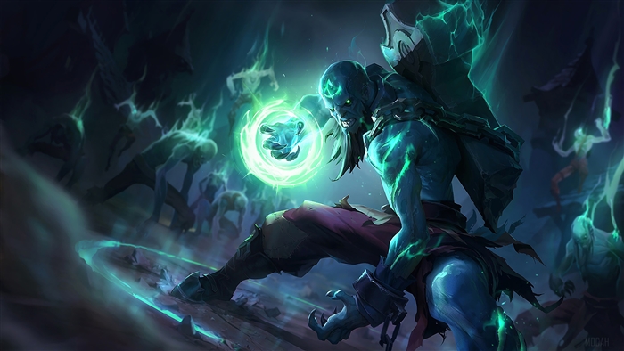 Zombie Ryze from League of Legends 4K