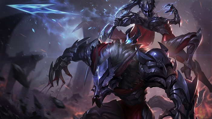 Marauder Warwick and Ashe from League of Legends 4K