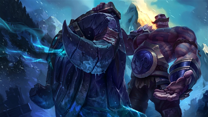 Braum from League of Legends 4K