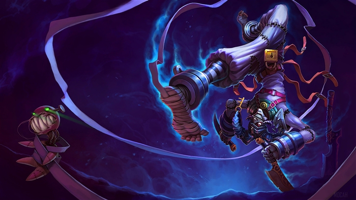 Asylum Shaco from League of Legends 4K