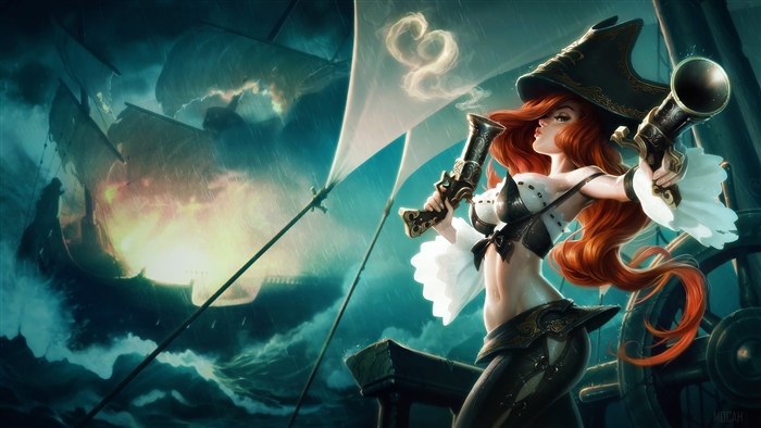Miss Fortune from League of Legends 4K