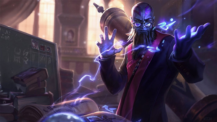Professor Ryze from League of Legends 4K