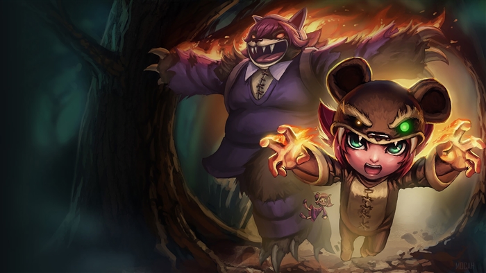 Reverse Annie from League of Legends 4K