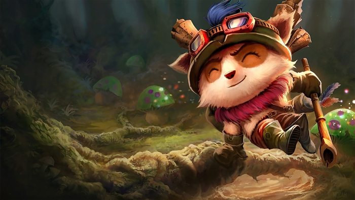 Teemo from League of Legends 4K