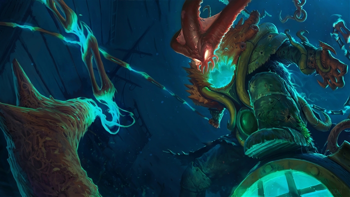 Deep Terror Thresh from League of Legends 4K
