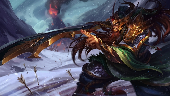 Warring Kingdoms Tryndamere from League of Legends 4K