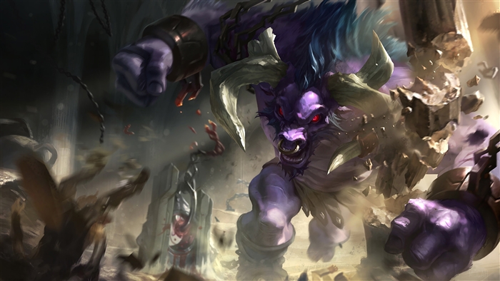 Alistar from League of Legends 4K