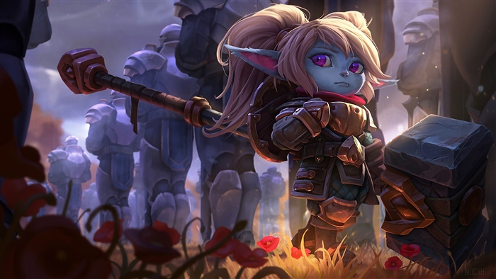 Poppy from League of Legends 4K