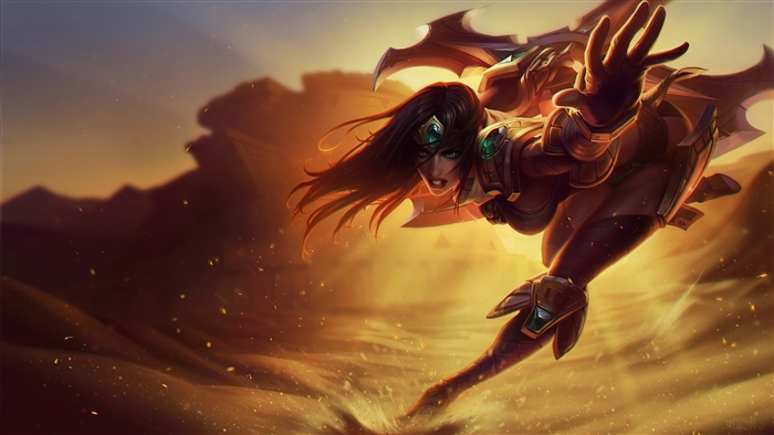 Sivir from League of Legends 4K