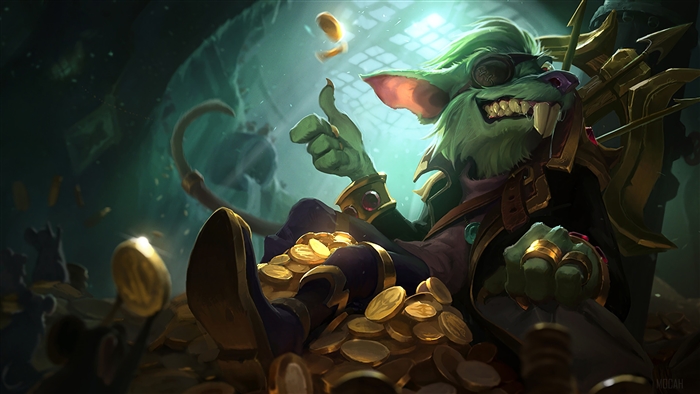Kingpin Twitch from League of Legends 4K