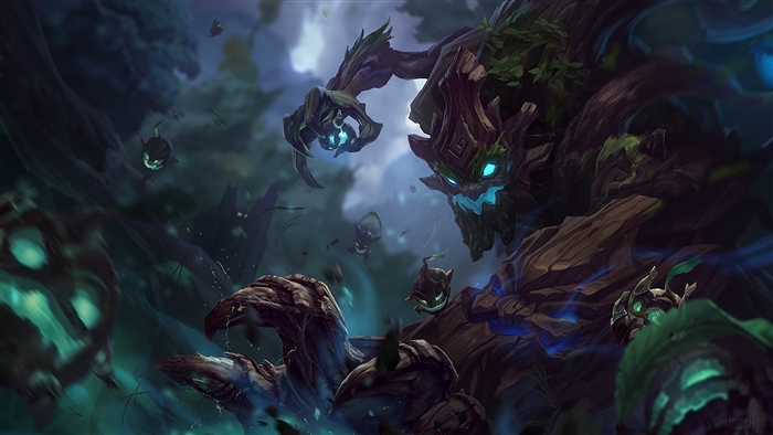 Maokai from League of Legends 4K