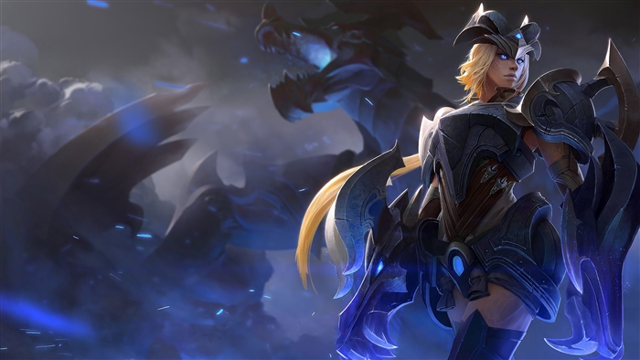 Championship Shyvana from League of Legends 4K
