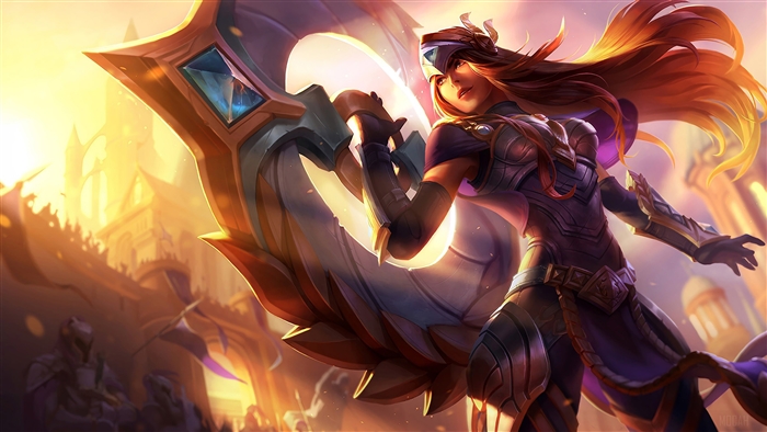 Victorious Sivir from League of Legends 4K