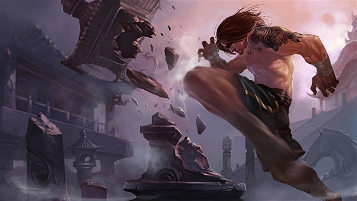 Lee Sin from League of Legends 4K