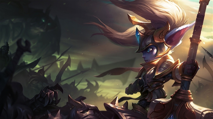 Battle Regalia Poppy from League of Legends 4K