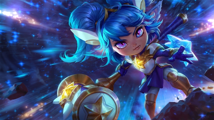 Star Guardian Poppy from League of Legends 4K
