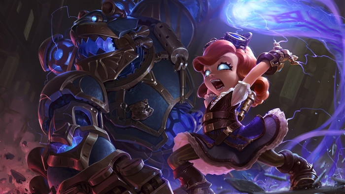 Annie and Tibbers from League of Legends 4K