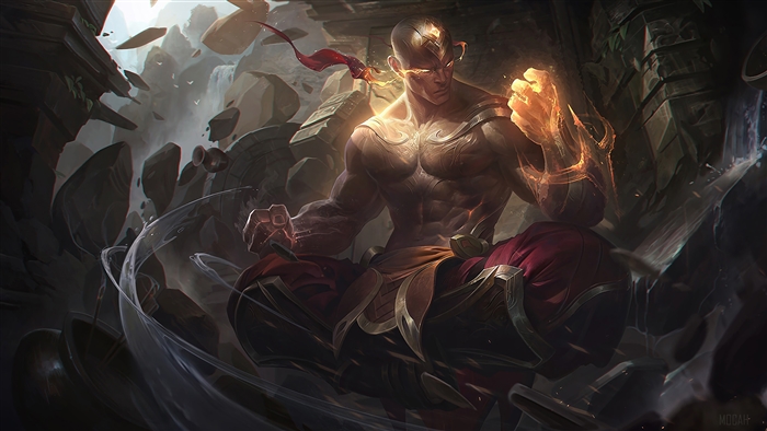God Fist Lee Sin from League of Legends 4K
