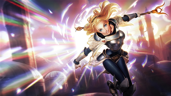 Lux from League of Legends 4K