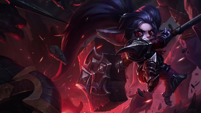Noxus Poppy from League of Legends 4K