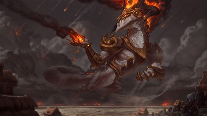 Ashenlord Aurelion Sol from League of Legends 4K