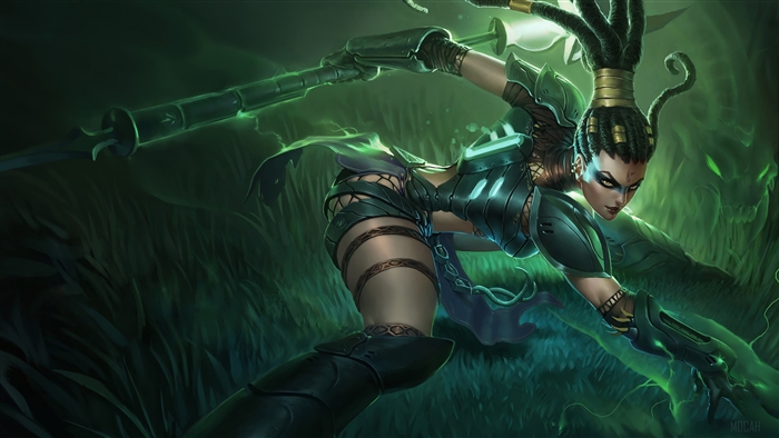 Headhunter Nidalee from League of Legends 4K